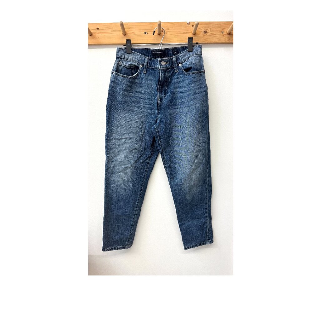 Lucky Brand High Rise Mom Denim Jeans Drew Womens Size 8 (30x27) Blue Y2K